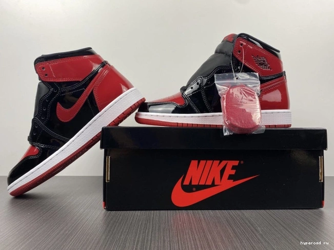 Air OG Bred Patent Jordan High 1 555088-063 0718